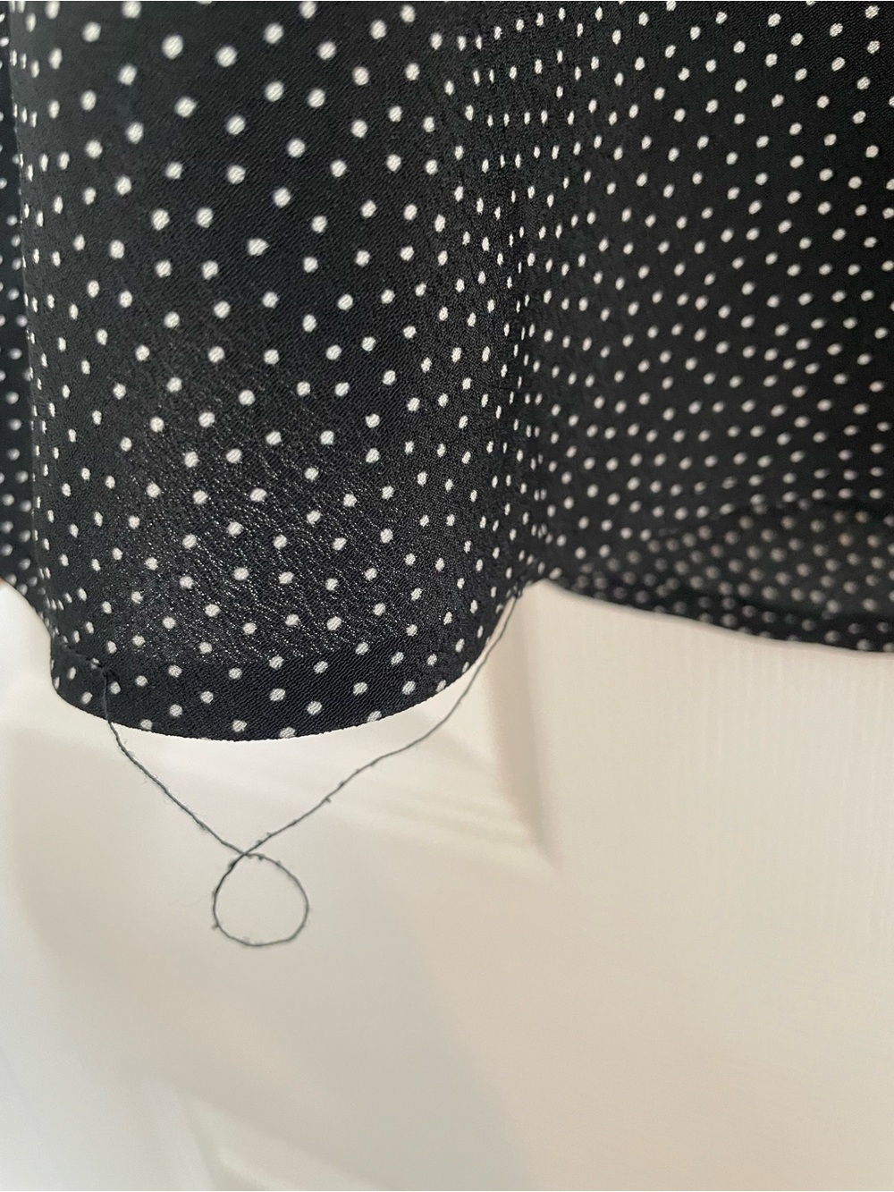 Vintage Polka Dot Midi Skirt - Picture 3 of 6